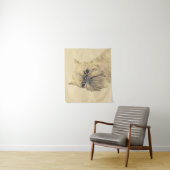 Brussels Griffon Rough Painting - Original Hunde A Wandteppich (Beispiel)