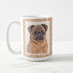 Brussels Griffon Smooth Painting Original Dog Art Kaffeetasse