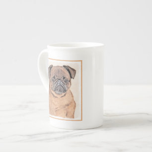 Brussels Griffon Smooth Painting Original Dog Art Porzellantasse