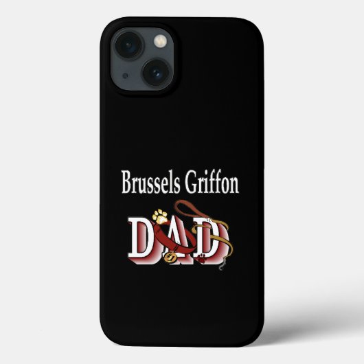 Brussels Griffon Vater Case-Mate iPhone Hülle (Rückseite)
