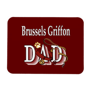 Brussels Griffon Vater Magnet