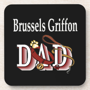 Brussels Griffon Vater Untersetzer