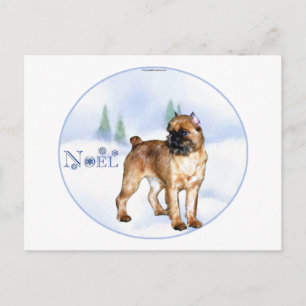 Brussels Griffon Weihnachten