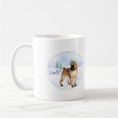 Brussels Griffon Weihnachten Kaffeetasse (Links)