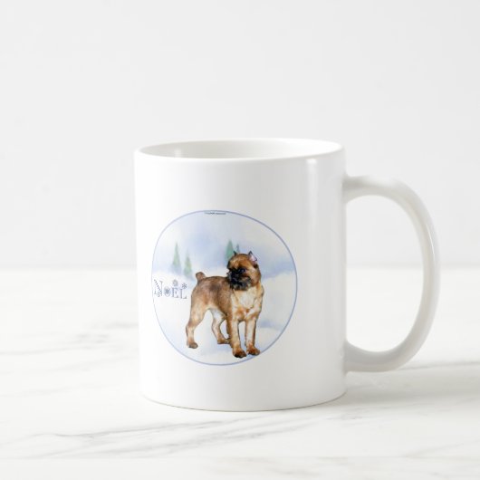 Brussels Griffon Weihnachten Kaffeetasse (Rechts)