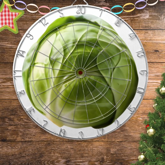 Brussels Sprout Funny Christmas Dartscheibe