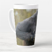 Brust Beating Gorilla Trinket Tray Milchtasse (Linke Ecke)