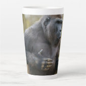 Brust Beating Gorilla Trinket Tray Milchtasse (Vorderseite)