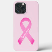 Brust-Bewusstsein für rosa Bänder Case-Mate iPhone Hülle (Rückseite)