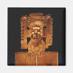 Brust des Gottes Xipe Totec Magnet