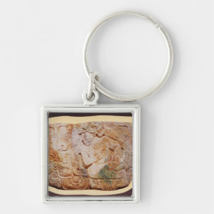 Brust des Königs und des Höflings von Tikal Schlüsselanhänger