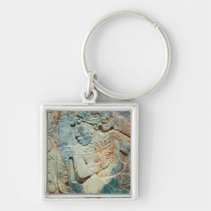 Brust des Königs und des Höflings von Tikal Schlüsselanhänger