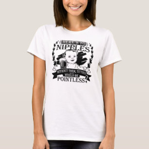 Brust-Füttern des Spaßes T-Shirt