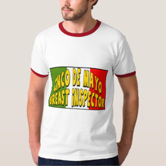 Brust-Inspektor-T - Shirts und Geschenke Cinco Des