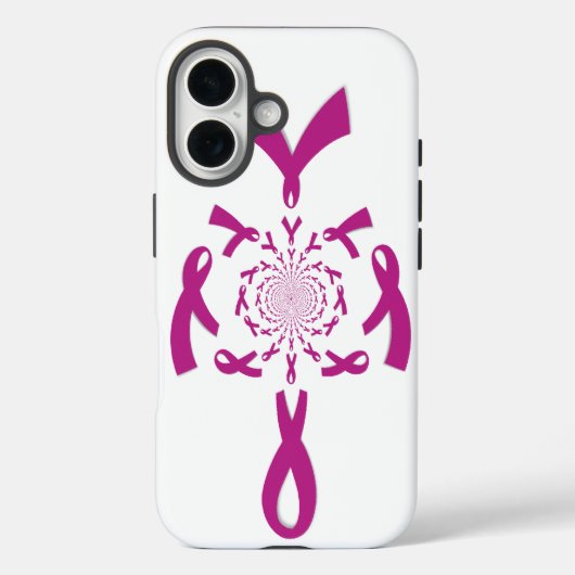 Brust-Krebs-Bewusstsein Art Print Case-Mate iPhone Hülle (Rückseite)