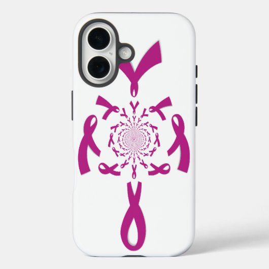 Brust-Krebs-Bewusstsein Art Print Case-Mate iPhone Hülle (Rückseite)