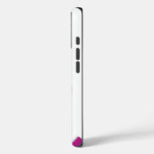 Brust-Krebs-Bewusstsein Art Print Case-Mate iPhone Hülle (Rückseite / Links)