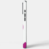 Brust-Krebs-Bewusstsein Art Print Case-Mate iPhone Hülle (Rückseite / Links)