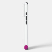 Brust-Krebs-Bewusstsein Art Print Case-Mate iPhone Hülle (Rückseite / Links)