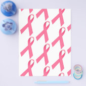 Brust-Krebs-Bewusstsein Ribbon Print Flyer (Einzeln)