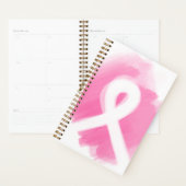 Brust-Krebs-Bewusstsein Ribbon Wasserfarbe Planer (Anzeige)