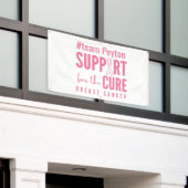 Brust-Krebs Custom Banner Outdoor Sign (Äußeres Gebäude)