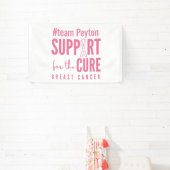Brust-Krebs-Custom-Support-Banner-Zeichen Banner (InSitu)
