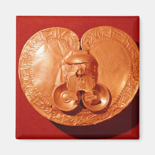 Brust mit einem menschlichen Gesicht Magnet