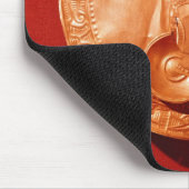 Brust mit einem menschlichen Gesicht Mousepad (Ecke)