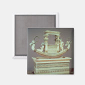 Brust mit einem Schiff mit zwei Köpfen Magnet (Vorderseite/Rückseite)