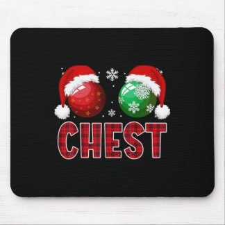 Brust Nüsse Weihnachtsspass Matching Couple Chestn Mousepad