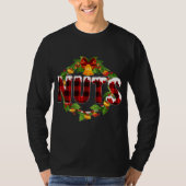 Brust Nuts Funny Matching Kastanien Weihnachten T-Shirt (Vorderseite)