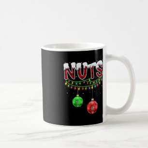 Brust Nuts Matching Kastanien Spaß Weihnachten Paa Kaffeetasse
