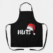Brust Nuts Paare Weihnachten Coupé Schürze (Vorderseite)