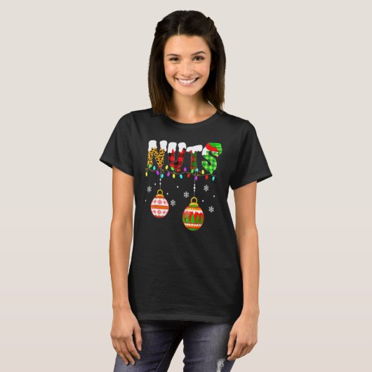 Brust Nuts Paare Weihnachtskastanien Erwachsene Ma T-Shirt (Vorne ganz)