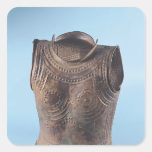 Brust Quadratischer Aufkleber