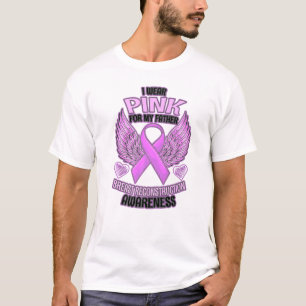 Brust-Wiederaufbau Bewusstsein Vater Unterstützung T-Shirt