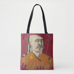 Brustbild von Buffalo Bill Tasche