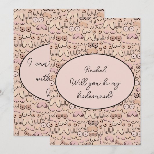 Brüste Einladung (Vorne/Hinten)