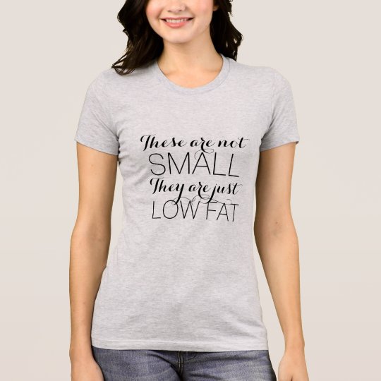 Brüste nicht kleiner gerade leicht fetthaltiger T-Shirt