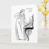 Brüste stürzen - Ältere Gruß werden Karte (Gelbe Blume)