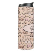 Brüste Thermosbecher (Nach links gedreht)