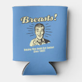 Brüste: Vermeiden von Augenkontakt Dosenkühler (Vorderseite)