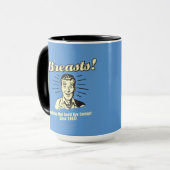 Brüste: Vermeiden von Augenkontakt Tasse (Vorderseite Links)