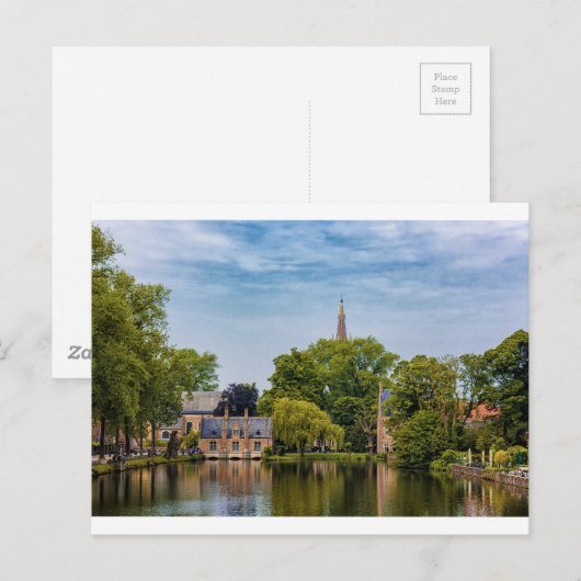 Brustgräber, Belgium Postkarte (Vorne/Hinten)