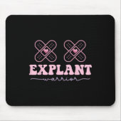 Brustimplantatkrankheit Mousepad (Vorne)