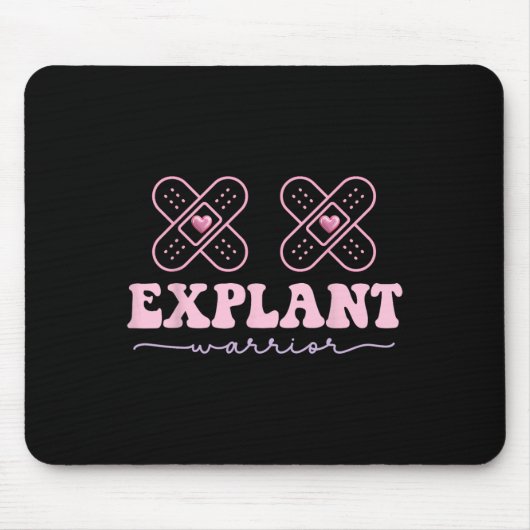 Brustimplantatkrankheit Mousepad (Vorne)