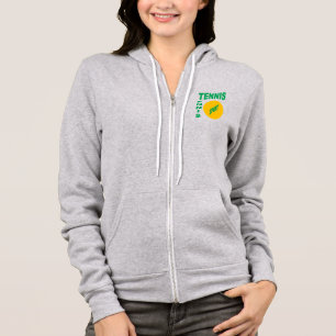 Brustkapuzenjacke TENNIS SPORT Hoodie