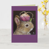 Brustkarte Karte (Gelbe Blume)