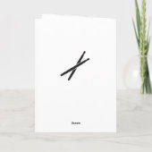 Brustkarte Karte (Rückseite)